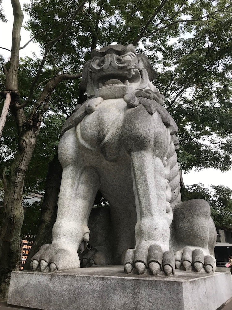 寒川神社狛犬